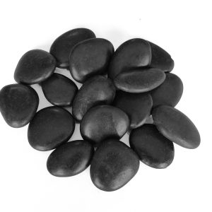 polished pebbles