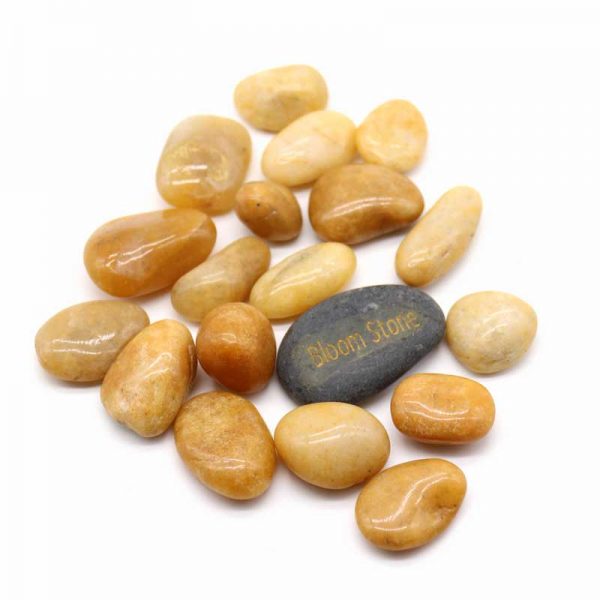 yellow-high-polished-pebbles