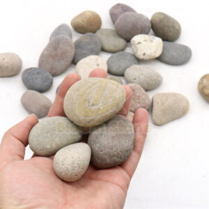 River Stone Garden Decoration - Mixed River Stone Washed Pebbles