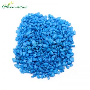 BLUE dyed gravel