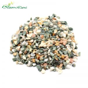 crushed multicolor gravel