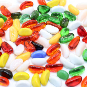 Glass Bean (Glass Cashew) – Unique Decorative Glass for Various Applications