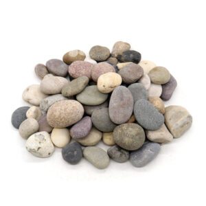 Mixed Color Pebbles – Ideal for Landscaping, Aquariums and Home Decoration