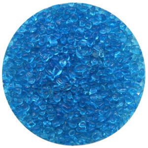 Aqua Blue Small Glass Beads for Pool and Decorative Applications