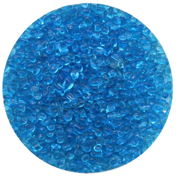 Aqua Blue Small Glass Beads for Pool and Decorative Applications