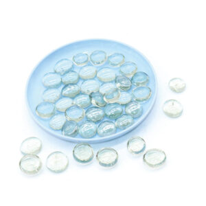 Clear Flat Glass Marbles – Versatile Decorative Beads for All Settings