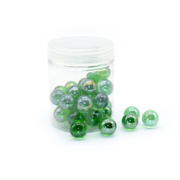 Green Glass Marbles
