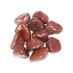 High Polished Red Granite Pebble Stones