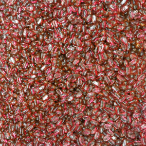 Transparent Red Glass Bean – Premium Quality Decorative Accent