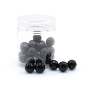 Black Glass Marbles 16mm for Decoration and Games