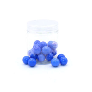 Cobalt Blue Glass Marbles 16mm – Elegant Decorative Marbles for Aquariums, Crafts, and Home Décor