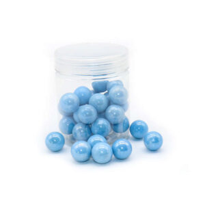 Ocean Blue Glass Marbles 16mm – Bright Decorative Marbles for Aquarium, Crafts & Home Styling