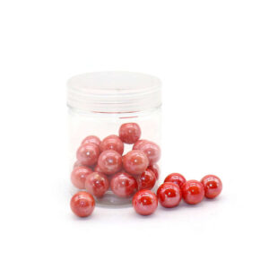 Red Glass Marble 16mm for Decorative and Game Use
