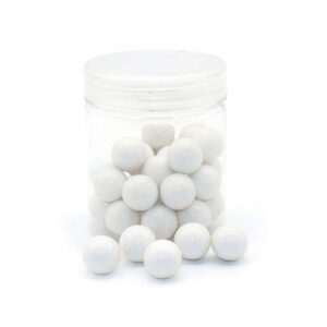 White Glass Marbles 16mm for Crafts, Decor, and Games