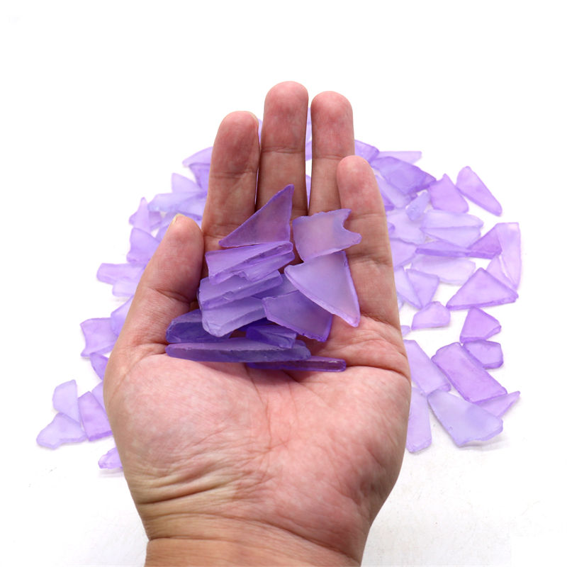 Dyed Sea Glass – Custom Color Frosted Sea Glass for Decoration - Image 2
