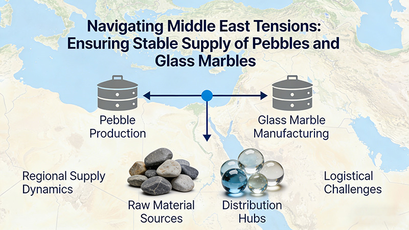 Navigating Middle East Tensions Ensuring Stable Supply of Decorative Stones and Glass Materials