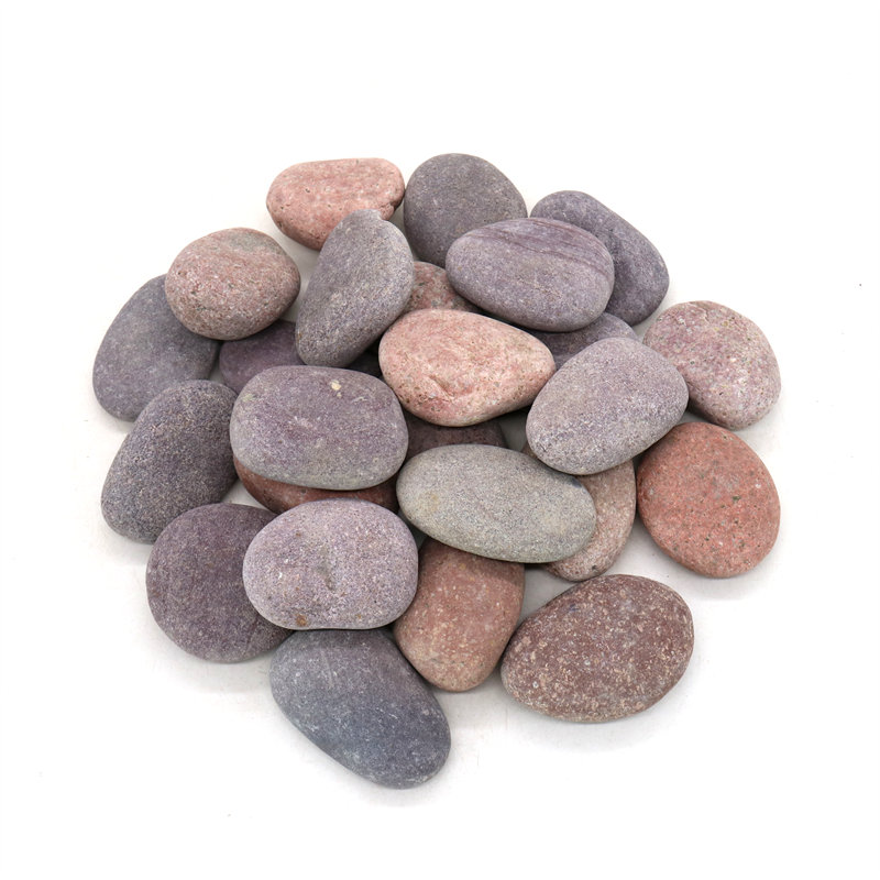 Wholesale red painting pebbles packed for craft stores and educational use