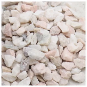 Factory direct pink stone aggregates for terrazzo and resin bound flooring