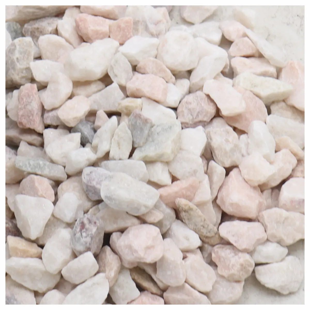 Factory direct pink stone aggregates for terrazzo and resin bound flooring