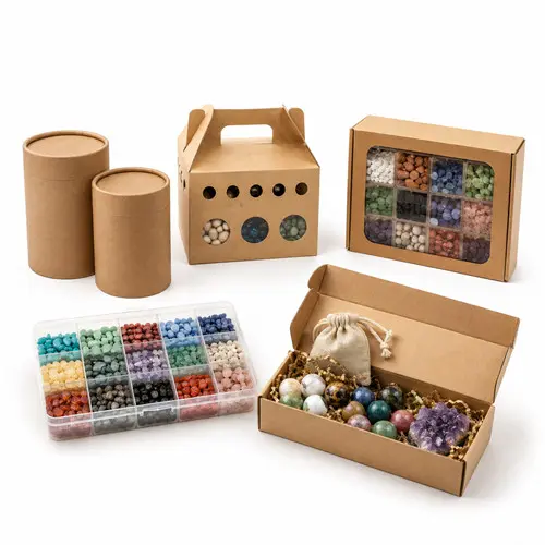 Paper Tube and Retail Kit Packaging for DIY Stone Products